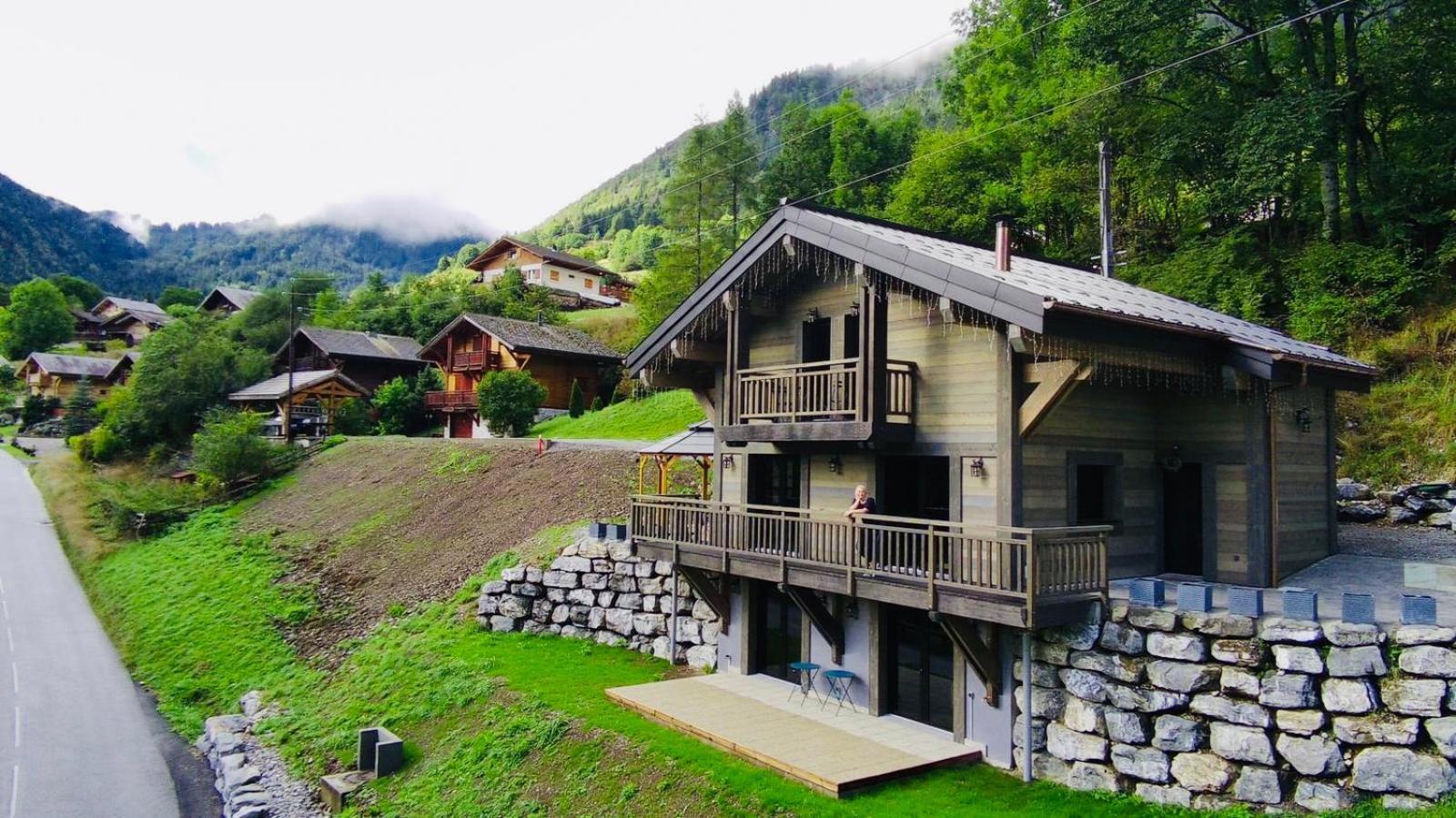 Chalet Du Bonheur Villa Bonnevaux  Eksteriør bilde