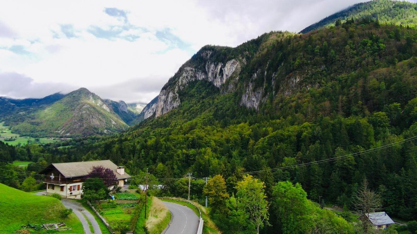 Chalet Du Bonheur Villa Bonnevaux  Eksteriør bilde