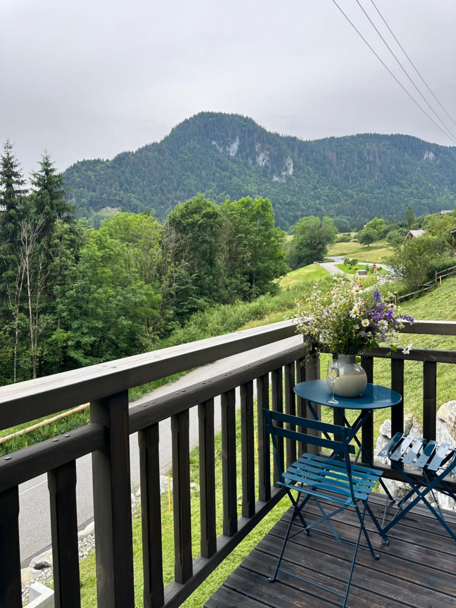 Chalet Du Bonheur Villa Bonnevaux  Eksteriør bilde