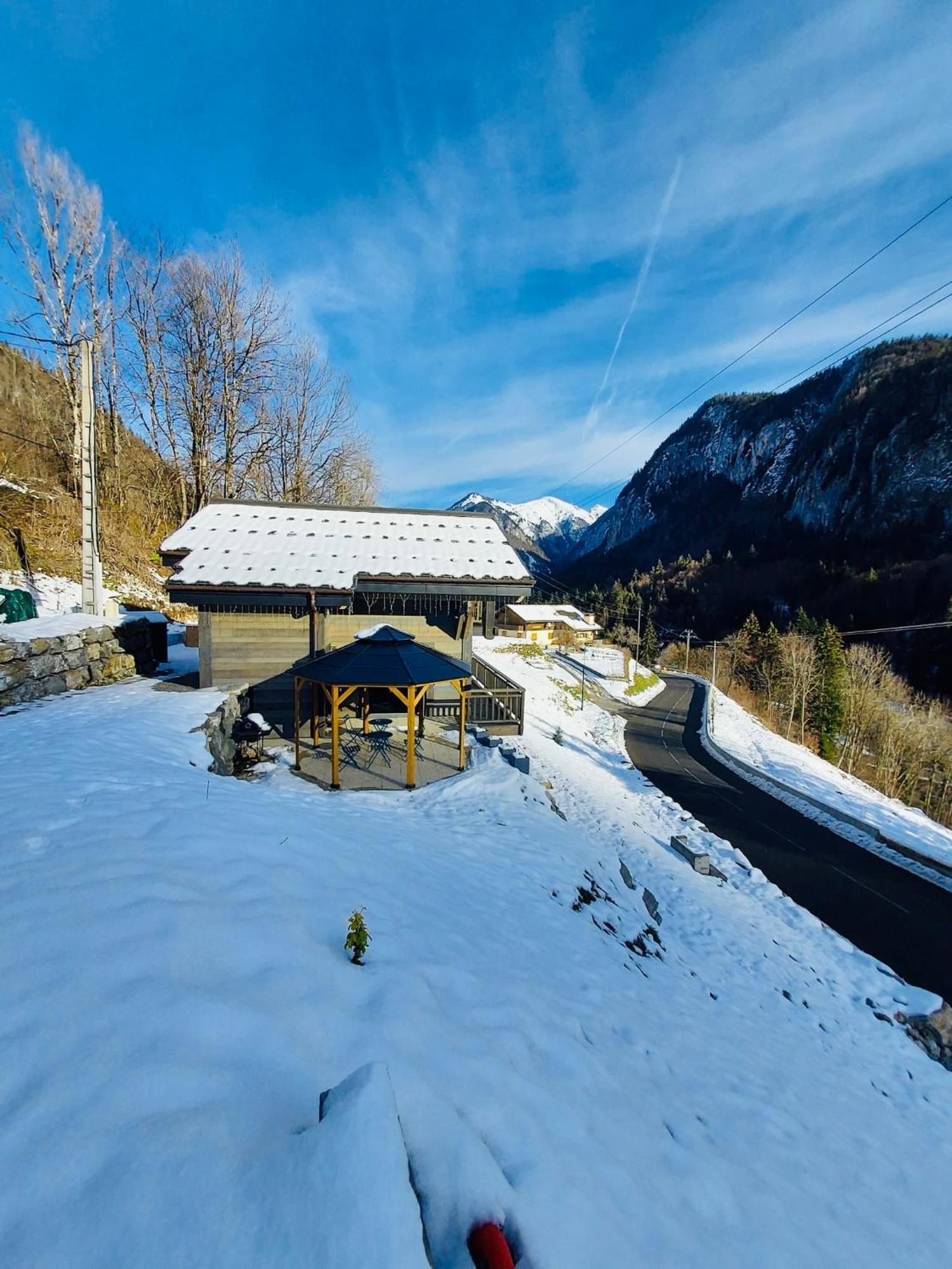 Chalet Du Bonheur Villa Bonnevaux  Eksteriør bilde