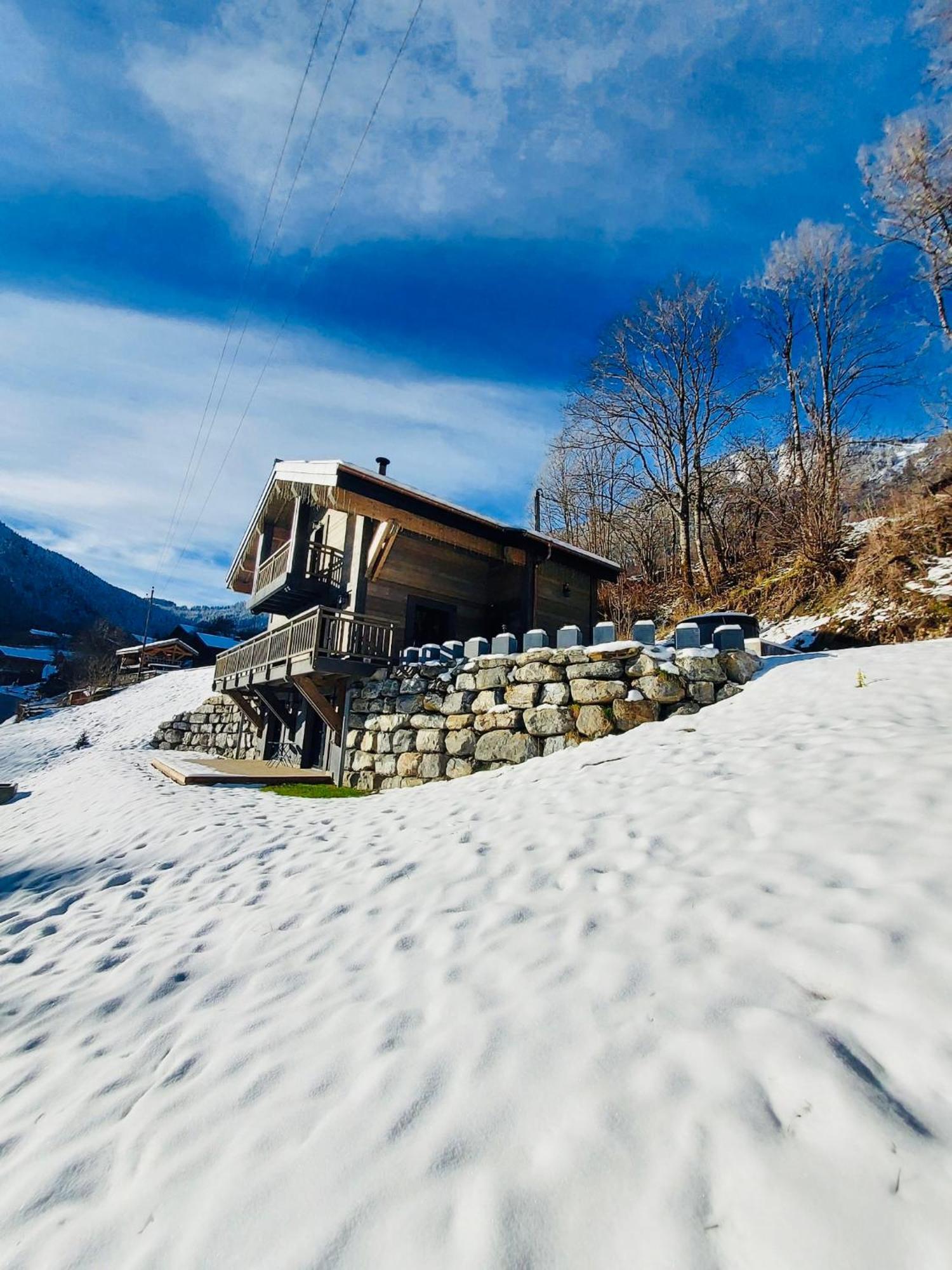 Chalet Du Bonheur Villa Bonnevaux  Eksteriør bilde